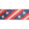 LaRibbons 2 1/2" Wired Ribbon | Stars/Stripes Bias Cut | 10 Yard Roll